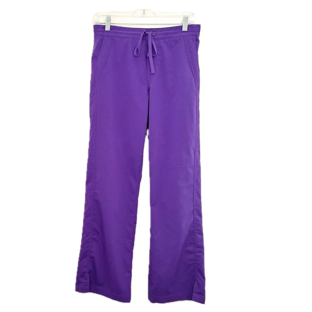 Women's S Healing Hands Purple Label Jane & Taylor Scrub Set in Eggplant Purple